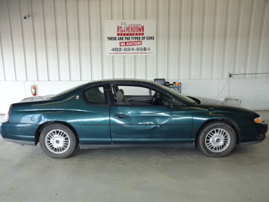 2001 CHEVROLET MONTE CARLO COUPE LS 3.4 2WD AUTOMATIC