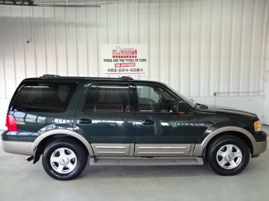 2003 FORD EXPEDITION WAGON 4 DOOR EDDIE BAUER 5.4 4WD AUTOMATIC