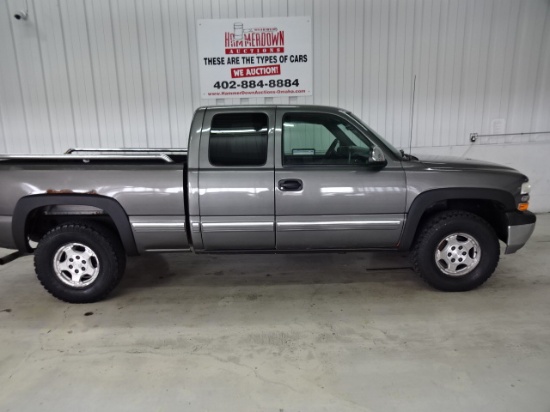 1999 CHEVROLET SILVERADO QUAD CAB PK LT 5.3 4WD AUTOMATIC