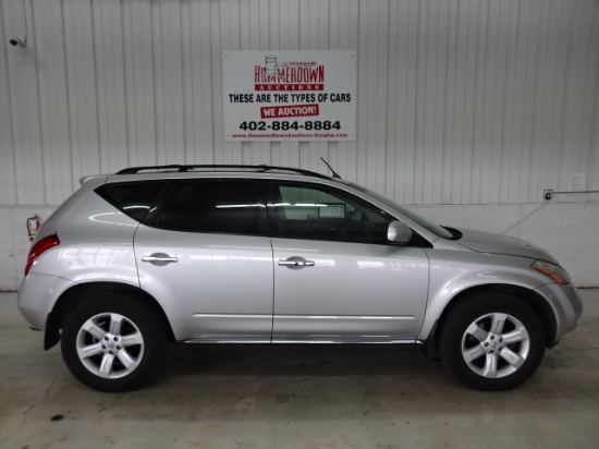 2006 NISSAN MURANO WAGON 4 DOOR SL 3.5 AWD AUTOMATIC