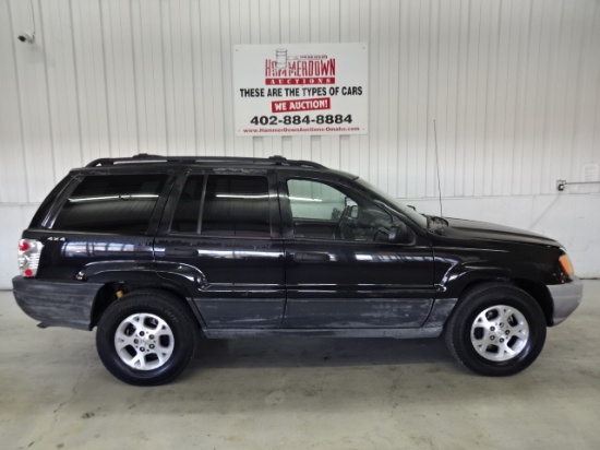 2000 JEEP GRAND CHEROK WAGON 4 DOOR LAREDO 4.0 4WD AUTOMATIC