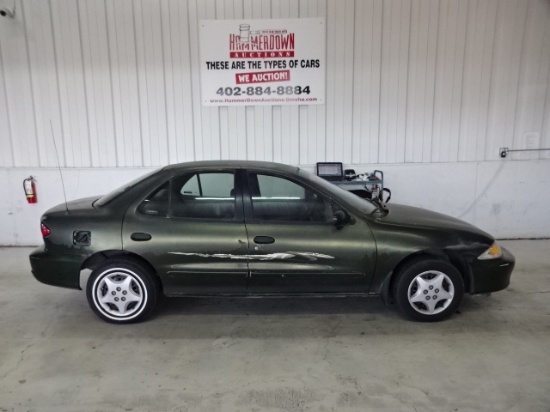 2000 CHEVROLET CAVALIER SEDAN 4 DOOR 2.2 2WD AUTOMATIC