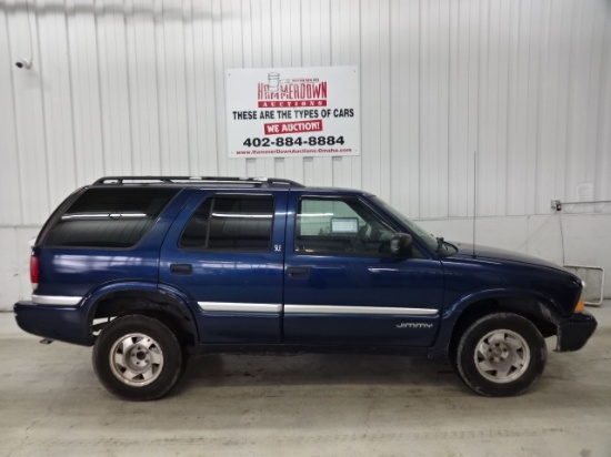 2002 GMC JIMMY WAGON 4 DOOR SLE 4.3 2WD AUTOMATIC