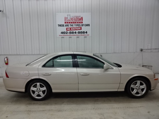 2000 LINCOLN LS SEDAN 4 DOOR 3.9 2WD AUTOMATIC