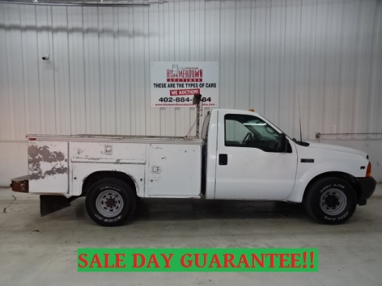 2001 FORD F350 SUPER D CAB/CHASS XL 5.4 2WD AUTOMATIC