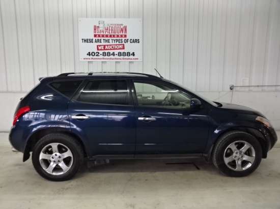 2003 NISSAN MURANO WAGON 4 DOOR SL 3.5 AWD AUTOMATIC