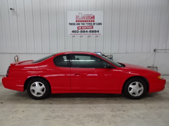 2001 CHEVROLET MONTE CARLO COUPE SS 3.8 2WD AUTOMATIC