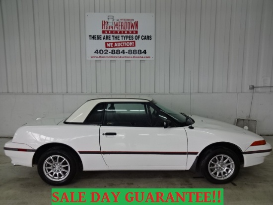 1993 MERCURY CAPRI COUPE CONVERTIBLE 1.6 2WD AUTOMATIC