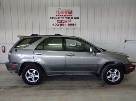 2002 LEXUS RX 300 WAGON 4 DOOR 3.0 AWD AUTOMATIC