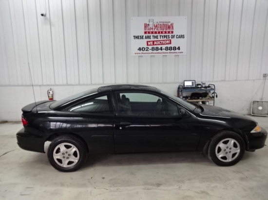 2000 CHEVROLET CAVALIER COUPE 4 2.2L AUTOMATIC