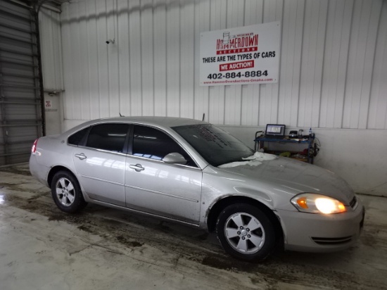 2007 CHEVROLET IMPALA SEDAN 4 DOOR LT 6 3.5L AUTOMATIC