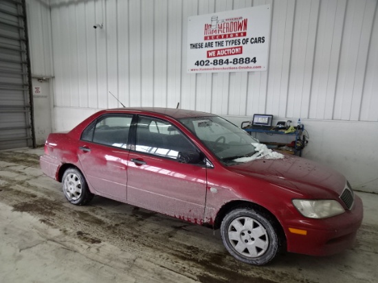 2002 MITSUBISHI LANCER SEDAN 4 DOOR 4 2.0L AUTOMATIC