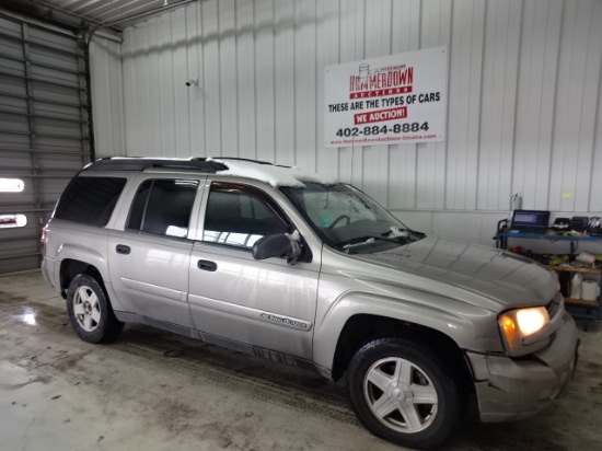 2003 CHEVROLET TRAILBLAZER WAGON 4 DOOR LT 6 4200 4WD AUTOMATIC