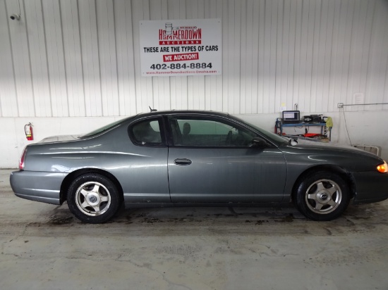 2005 CHEVROLET MONTE CARLO COUPE LS 6 3.4 2WD AUTOMATIC