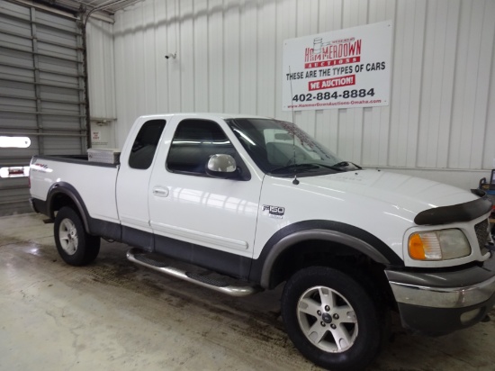 2002 FORD F150 QUAD CAB PK XLT 8 5.4L 4WD AUTOMATIC