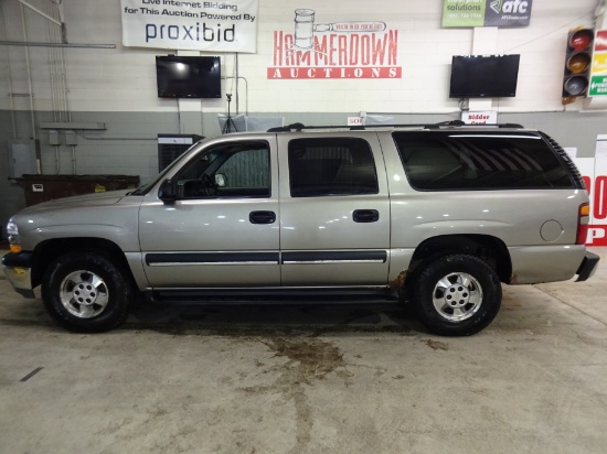 2003 CHEVROLET K1500 WAGON 4 DOOR 8 5.3 4WD AUTOMATIC