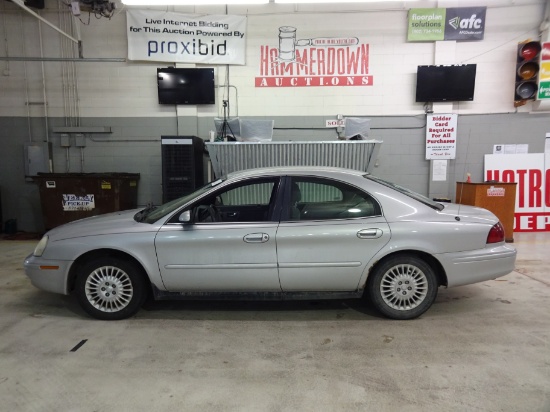 2003 MERCURY SABLE SEDAN 4 DOOR GS 6 3.0 2WD AUTOMATIC