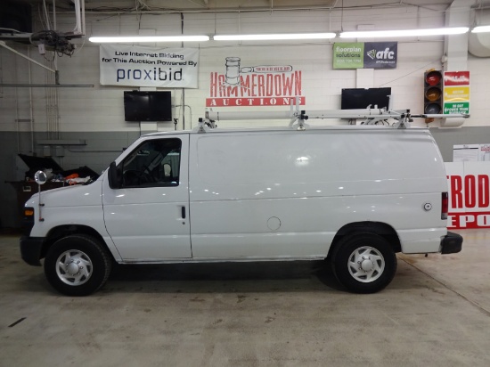 2008 FORD ECONOLINE E2 CARGO VAN 8 5.4 2WD AUTOMATIC