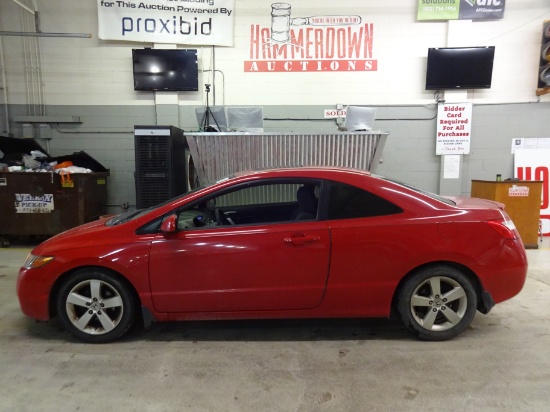 2008 HONDA CIVIC COUPE EX 4 1.8 2WD AUTOMATIC