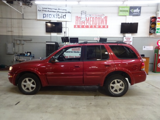 2002 OLDSMOBILE BRAVADA WAGON 4 DOOR 6 4.2 AWD AUTOMATIC