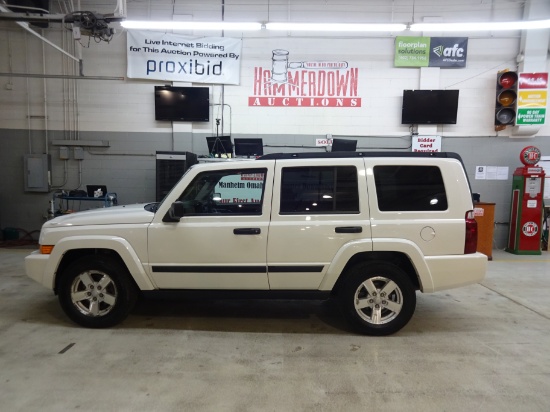 2006 JEEP COMMANDER WAGON 4 DOOR BASE 6 3.7 4WD AUTOMATIC