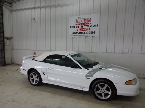 1998 FORD MUSTANG CONVERTIBLE GT 8 4.6 2WD AUTOMATIC