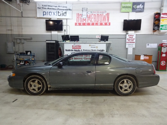 2005 CHEVROLET MONTE CARLO COUPE LS 6 3.4 2WD AUTOMATIC