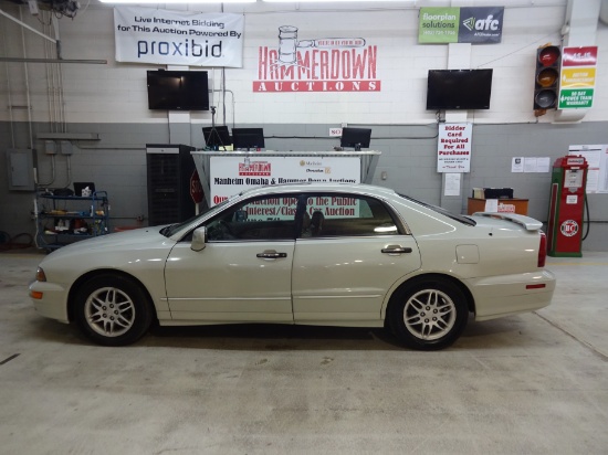 2001 MITSUBISHI DIAMANTE SEDAN 4 DOOR LS 6 3.5 2WD AUTOMATIC