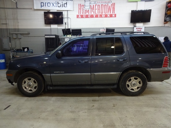 2002 MERCURY MOUNTAINEER WAGON 4 DOOR 6 4.0L AWD AUTOMATIC