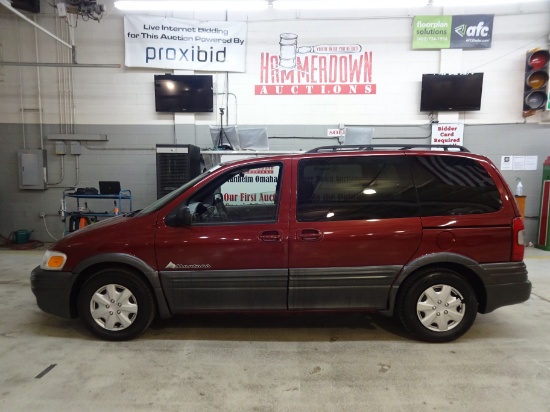 2003 PONTIAC MONTANA VAN APV 6 3.4 2WD AUTOMATIC