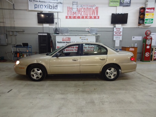 2003 CHEVROLET MALIBU SEDAN 4 DOOR 6 3.1 2WD AUTOMATIC