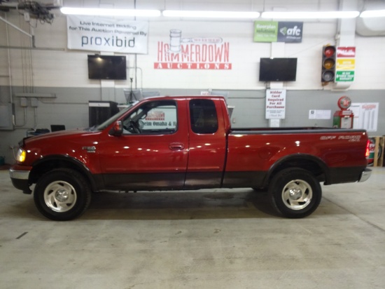 2001 FORD F150 QUAD CAB PK XLT 8 5.4 4WD AUTOMATIC