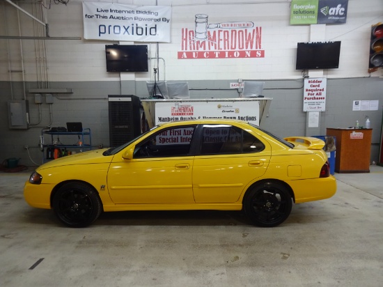 2004 NISSAN SENTRA SEDAN 4 DOOR SE-R SPEC V 4 2.5 2WD MANUAL