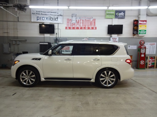 2011 INFINITI QX56 4D UTILITY 4 8 5.6 4WD AUTOMATIC