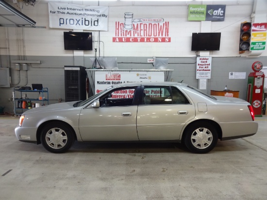 2005 CADILLAC DEVILLE SEDAN 4 DOOR 8 4.6 2WD AUTOMATIC