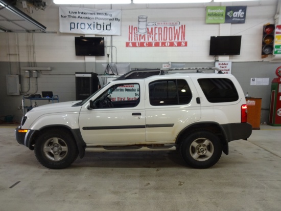 2002 NISSAN XTERRA WAGON 4 DOOR XE 6 3.3 4WD AUTOMATIC