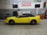 2001 FORD MUSTANG CONVERTIBLE BASE 6 3.8 2WD AUTOMATIC