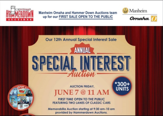 12th Annual Special Interest Auction - Lane 1