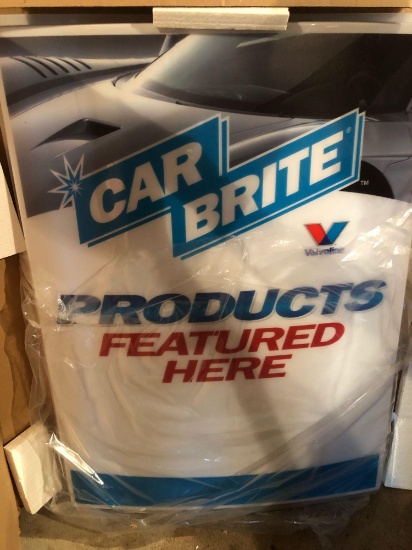 Valvoline Car Bright Products Featured Here Display