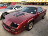 1989 CHEVROLET CAMARO IROC