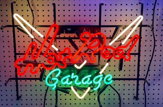 HOT ROD GARAGE NEON