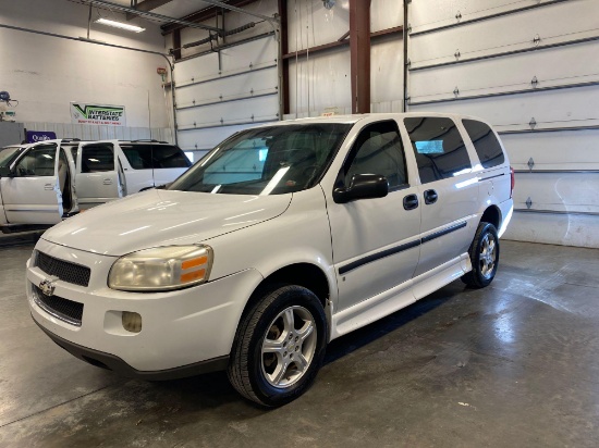 2008 CHEVROLET UPLANDER WHEELCHAIR VAN