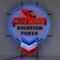 Chevron Aviation Fuel Neon Sign
