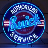 Authorized Buick Service Neon Sign