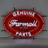 Genuine Farmall Parts Neon Sign
