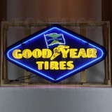 Goodyear Tires *BIG NEON SIGN 5FT WIDE*