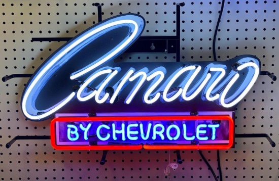 CHEVROLET CAMARO NEON SIGN