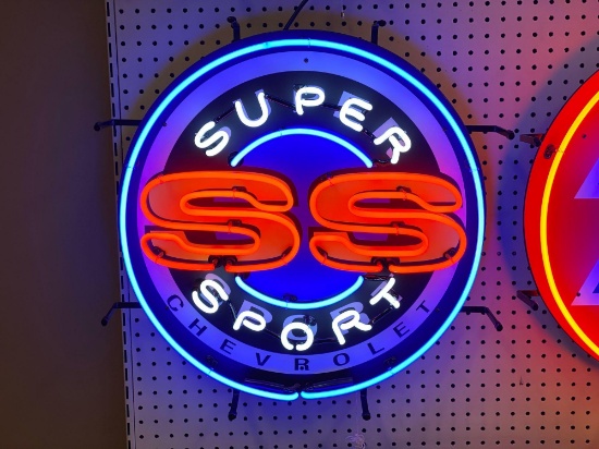 SUPER SPORT SS NEON SIGN *SPECIALTY SIGN* *LAST ONE*
