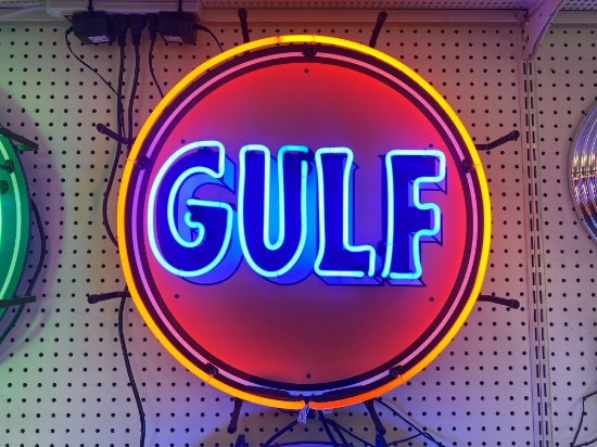 GULF NEON SIGN *SPECIALTY SIGN*