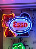 ESSO TIGER *SPECIALTY* NEON SIGN